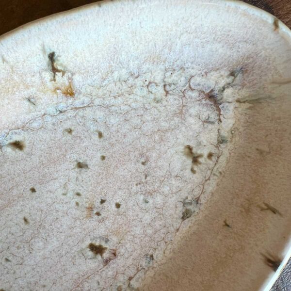 Pink Honey toned trinket dish