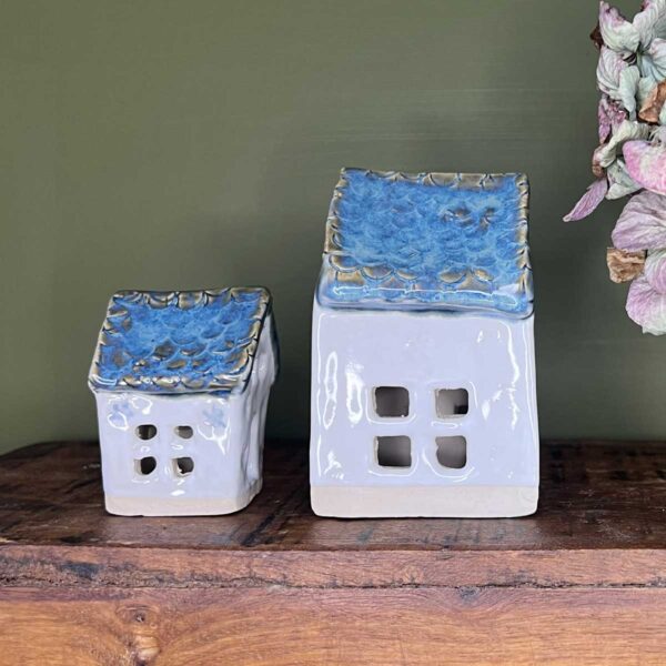 ceramic house set side