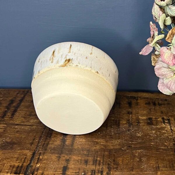 small pot birch tree glaze