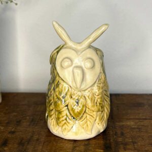 forest folk owl figurine