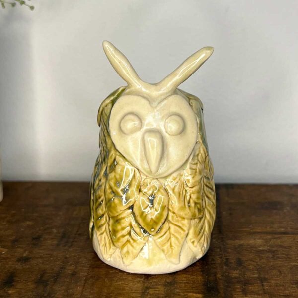 forest folk owl figurine