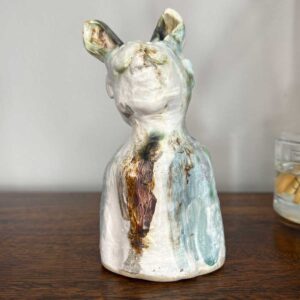 ceramic forest guardian