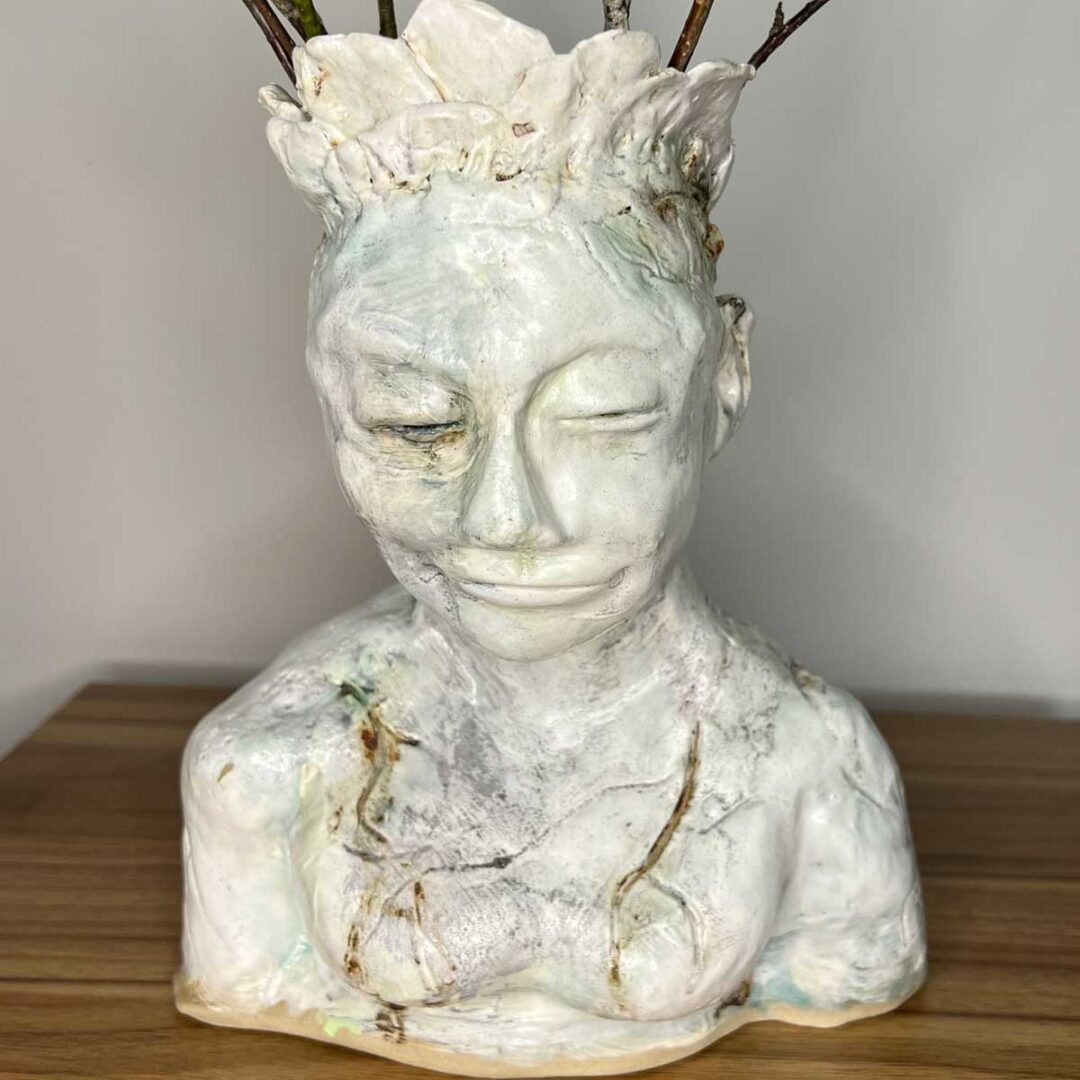 Female Sculpture - Gaining Strength from the Earth