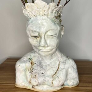 Female Sculpture - Gaining Strength from the Earth