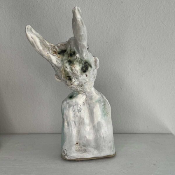 ceramic forest rabbit