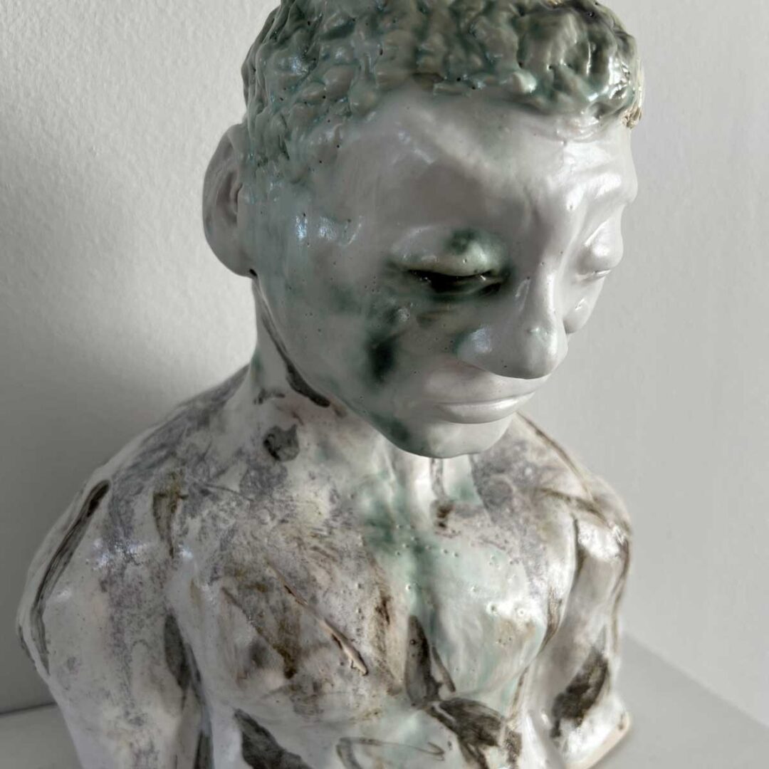 Human sculpture bust - Scars of Life