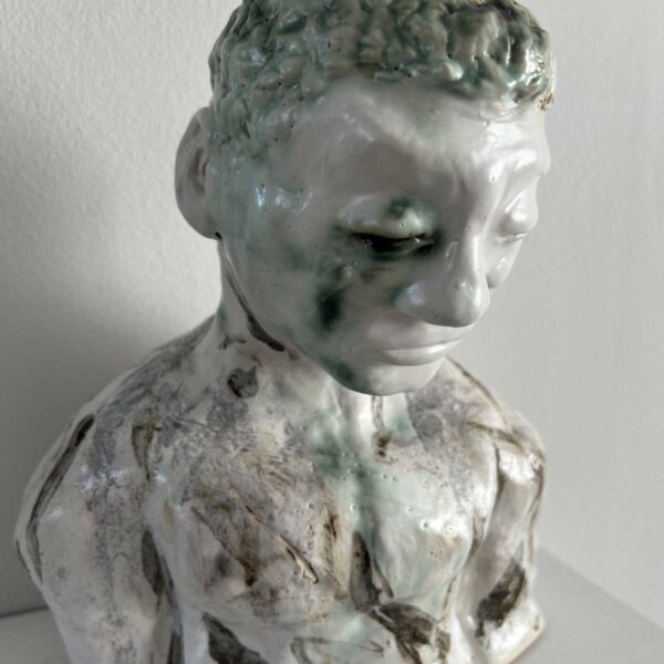 Human sculpture bust - Scars of Life