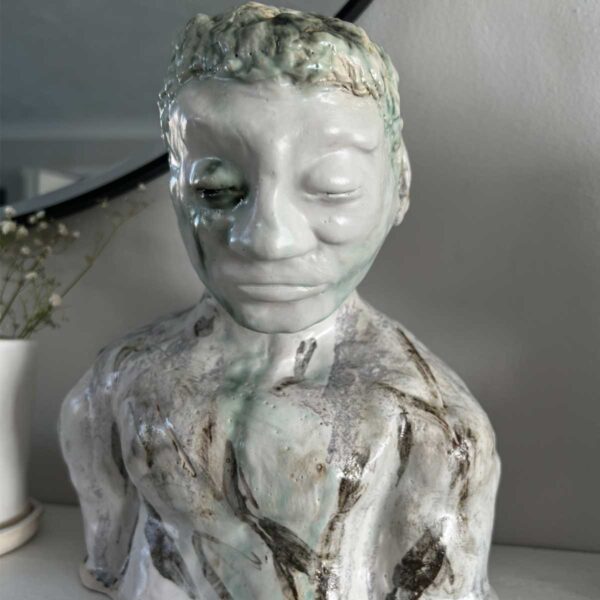 Human sculpture bust - Scars of Life