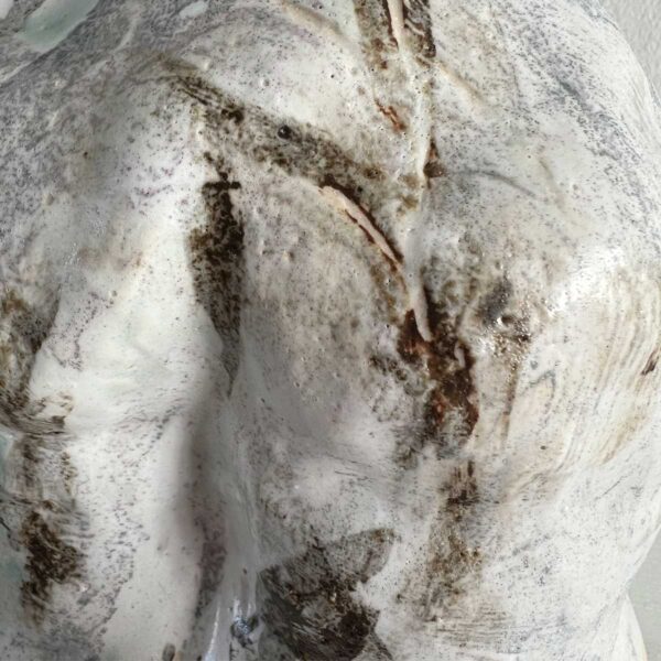 Human sculpture bust - Scars of Life