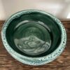 ceramic green white pot