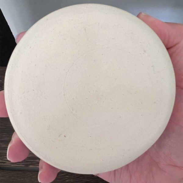 ceramic green white pot