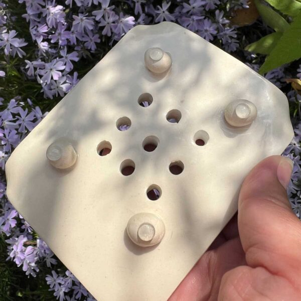side of soap dish